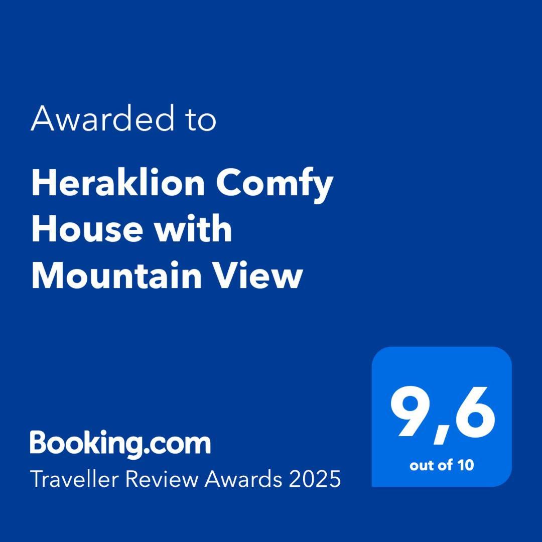 Heraklion Comfy House With Mountain View Exteriér fotografie